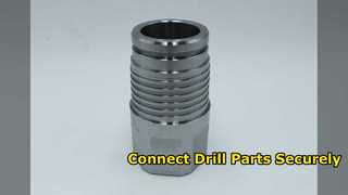 Złącza pomocnicze adaptera pręta wiertniczego