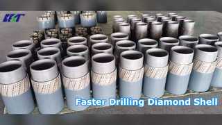 Diamentowe muszle rozwiercające zwiększają prędkość eksploracji