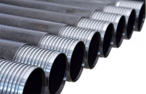AQ BQ NQ HQ PQ Obróbka cieplna Bezszwodowa rurka stalowa Geologiczne przewody drutowe Drill Rod Drilling Pipe
