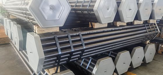 AQ BQ NQ HQ PQ Obróbka cieplna Bezszwodowa rurka stalowa Geologiczne przewody drutowe Drill Rod Drilling Pipe