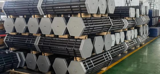 NQ HQ PQ Drill Rods Węglowa Stal Olejny Gaz I Górnictwo Geologiczne Wykopalisko