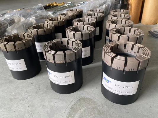 BQ NQ NQ3 HQ Impregnacja diamentowego rdzenia do badań geologicznych